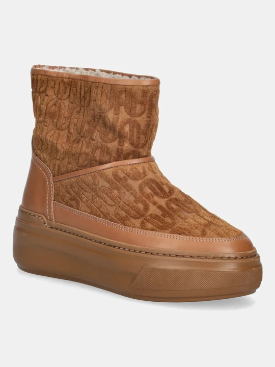 Zdjęcie produktu Furla śniegowce zamszowe Nuage Snow Boot brązowy