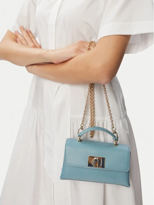 Zdjęcie produktu Furla Torebka 1927 Mini WE00423 ARE000 CN 4896S Niebieski jasny