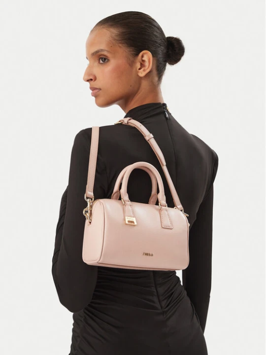 Zdjęcie produktu Furla Torebka A Olivia Mini Boston WE00933 A.0023 4655S Różowy