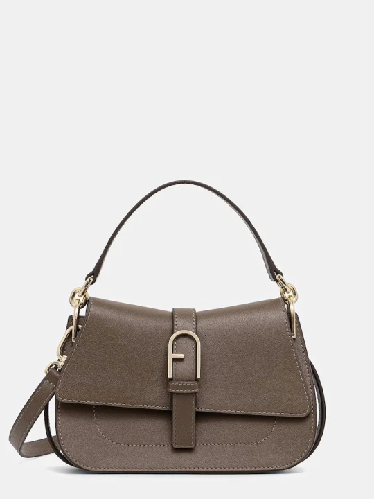 Zdjęcie produktu Furla torebka crossbody damska skórzana brązowy