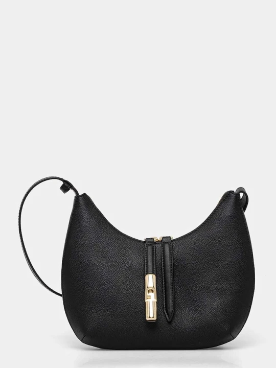 Zdjęcie produktu Furla torebka crossbody damska skórzana Goccia S Shoulder Bag czarny