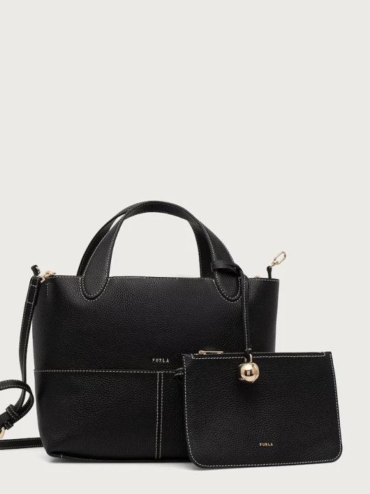 Zdjęcie produktu Furla torebka crossbody damska skórzana Primrose M Tote czarny