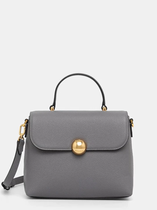 Zdjęcie produktu Furla torebka crossbody damska skórzana szary