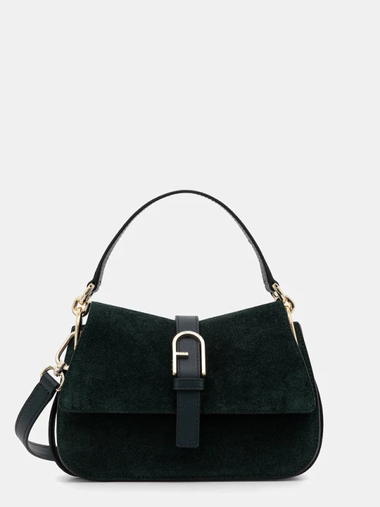 Zdjęcie produktu Furla torebka crossbody damska skórzana zielony