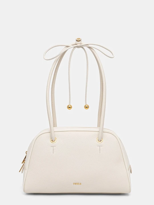 Zdjęcie produktu Furla torebka damska skórzana beżowy