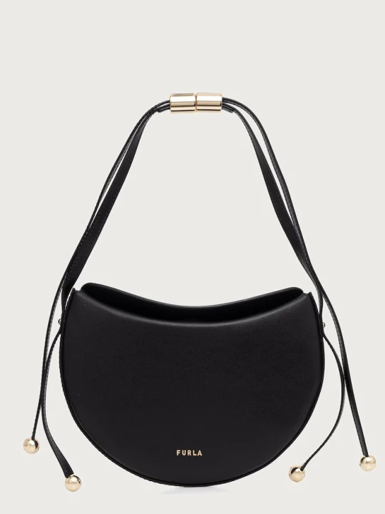 Zdjęcie produktu Furla torebka damska skórzana Moonstone S czarny