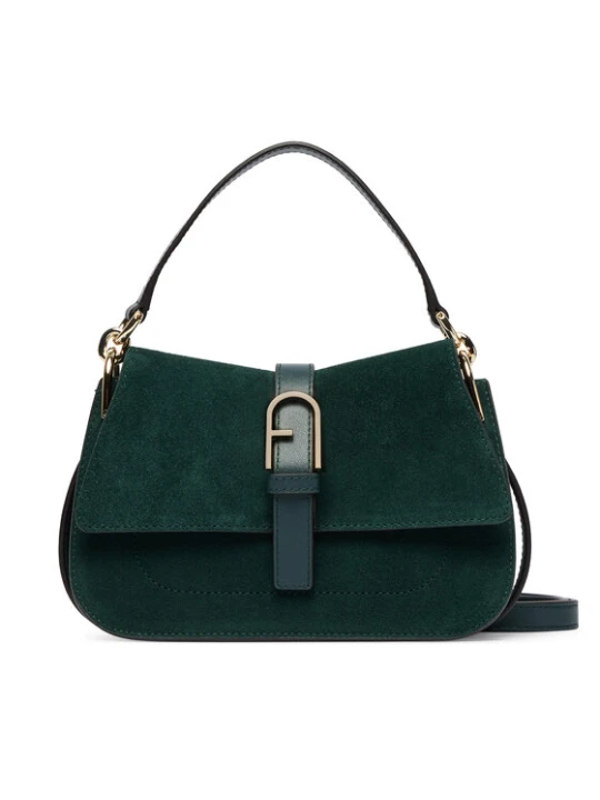 Zdjęcie produktu Furla Torebka Flow Mini Top Handle WB01032 BX3045 CN 5137S Zielony ciemny