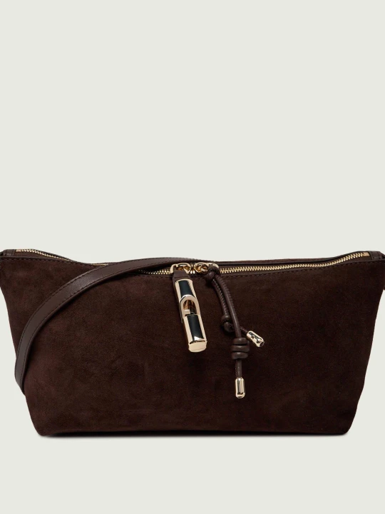 Zdjęcie produktu Furla Torebka na ramię Furla Debby Mini | zamsz