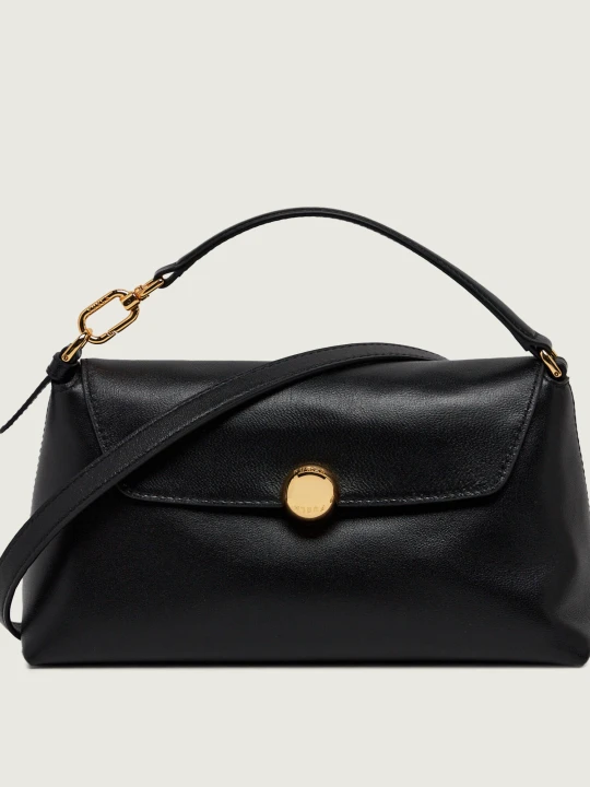 Zdjęcie produktu Furla Skórzana Torebka na ramię FURLA SFERA SOFT MINI czarny