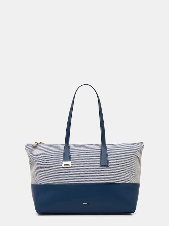 Zdjęcie produktu Furla torebka shopper damska Olivia L Tote niebieski