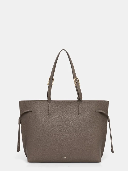 Zdjęcie produktu Furla torebka shopper damska skórzana brązowy