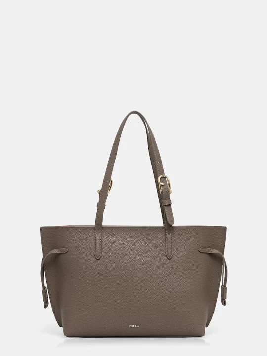 Zdjęcie produktu Furla torebka shopper damska skórzana brązowy
