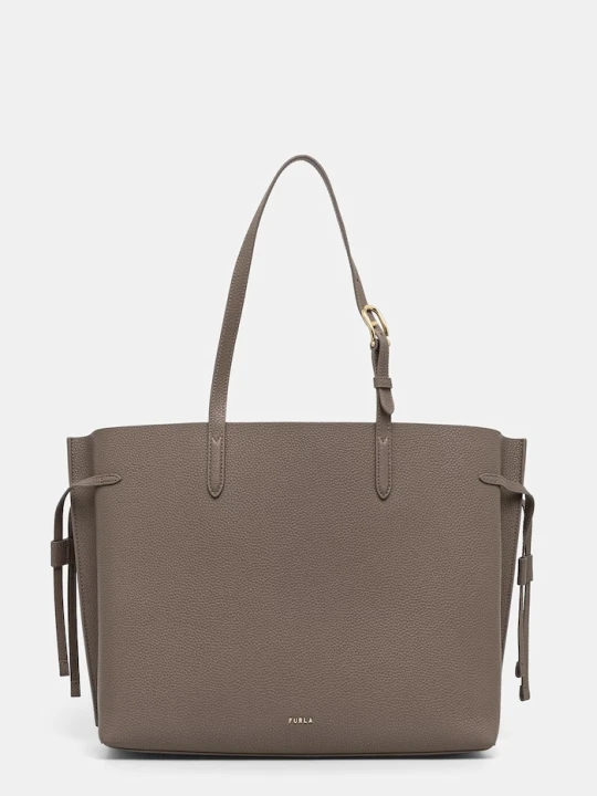 Zdjęcie produktu Furla torebka shopper damska skórzana brązowy