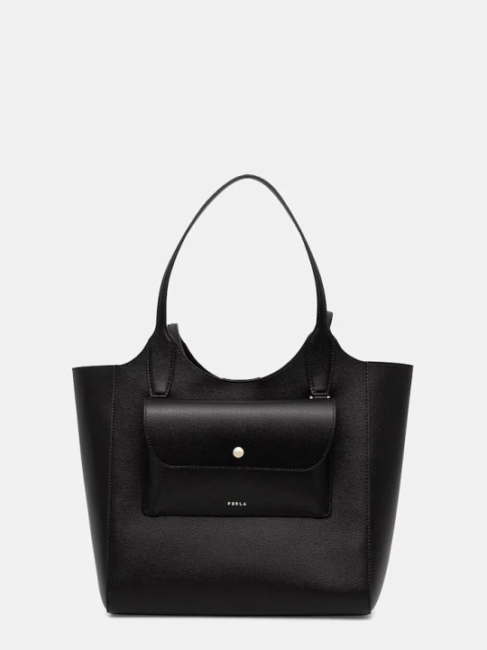 Zdjęcie produktu Furla torebka shopper damska skórzana Lea M Tote czarny