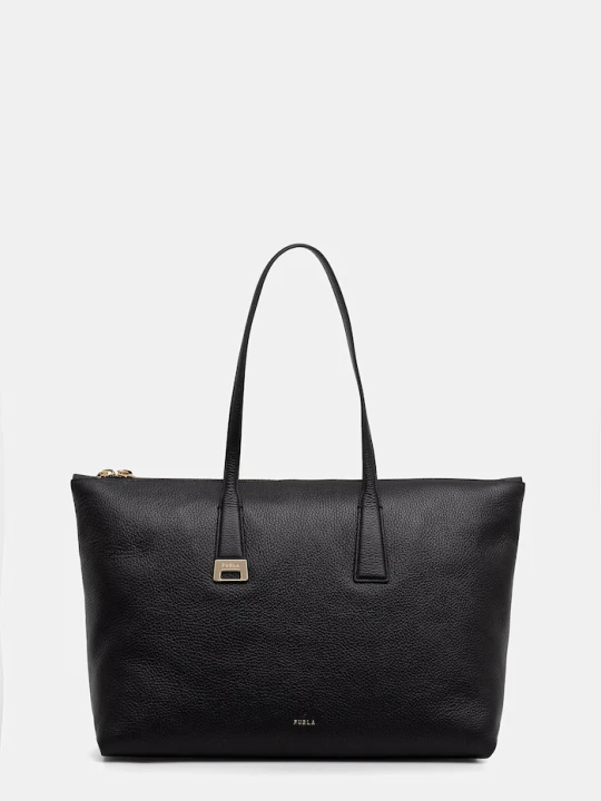 Zdjęcie produktu Furla torebka shopper damska skórzana Olivia L Tote czarny
