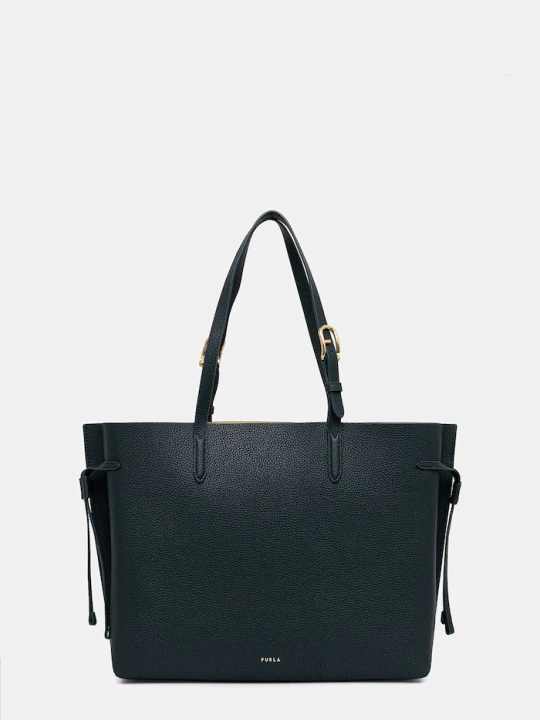 Zdjęcie produktu Furla torebka shopper damska skórzana zielony