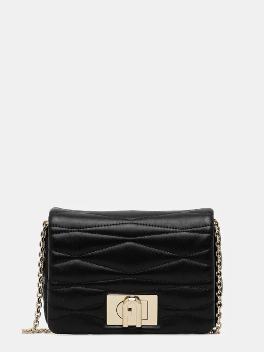 Zdjęcie produktu Furla torebka skórzana czarny