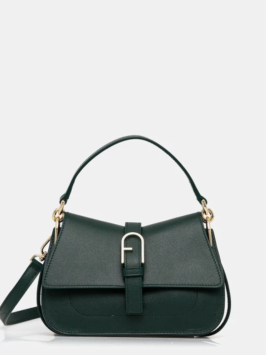 Zdjęcie produktu Furla torebka skórzana zielony