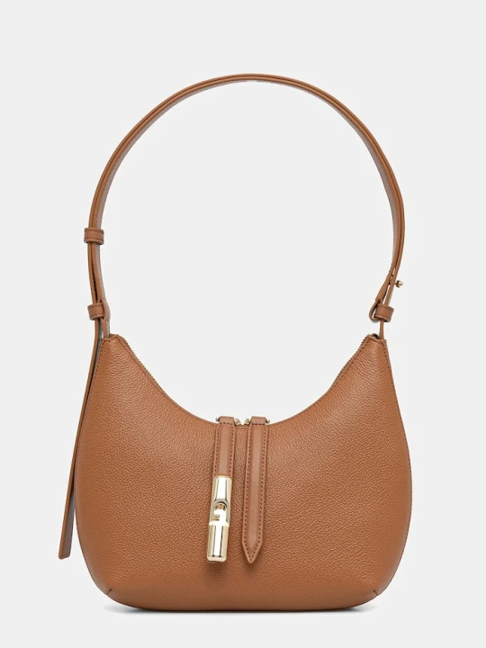 Zdjęcie produktu Furla torebka skórzana brązowy