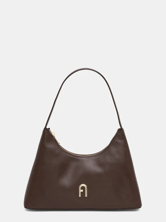 Zdjęcie produktu Furla torebka skórzana brązowy