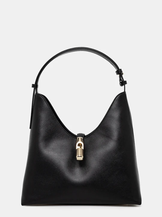 Zdjęcie produktu Furla torebka hobo damska skórzana czarny