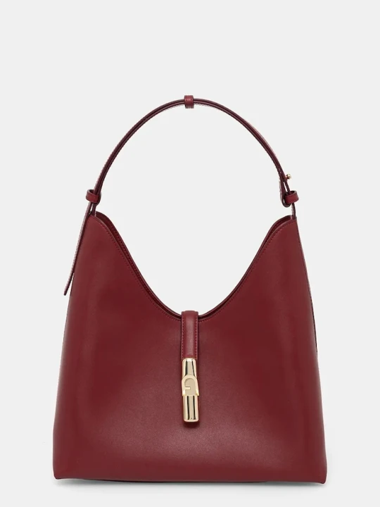 Zdjęcie produktu Furla torebka skórzana czerwony