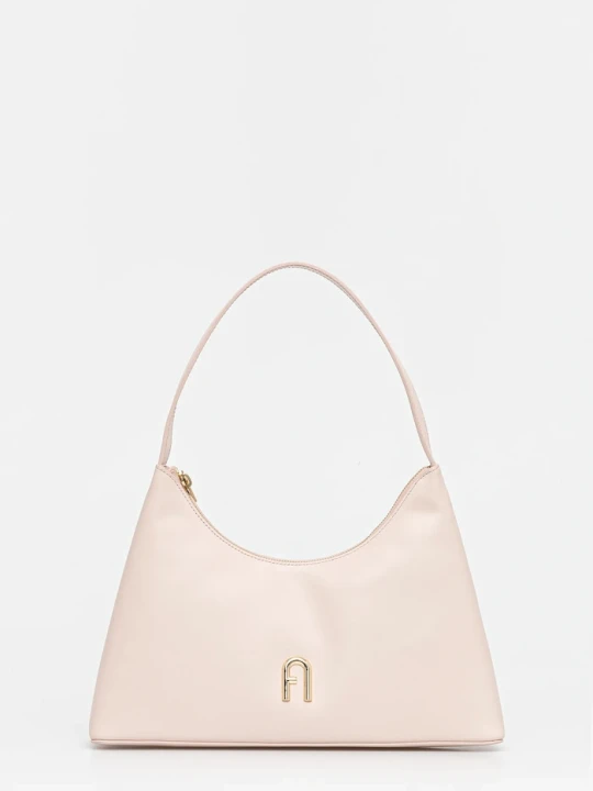 Zdjęcie produktu Furla torebka skórzana różowy