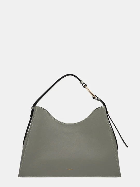 Zdjęcie produktu Furla torebka skórzana zielony