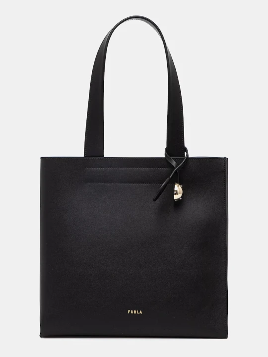 Zdjęcie produktu Furla torebka tote damska skórzana Divide It M Tote czarny
