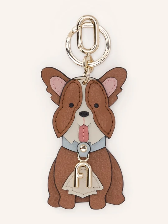 Zdjęcie produktu Furla Zawieszka Do Torebki Corgi braun brązowy