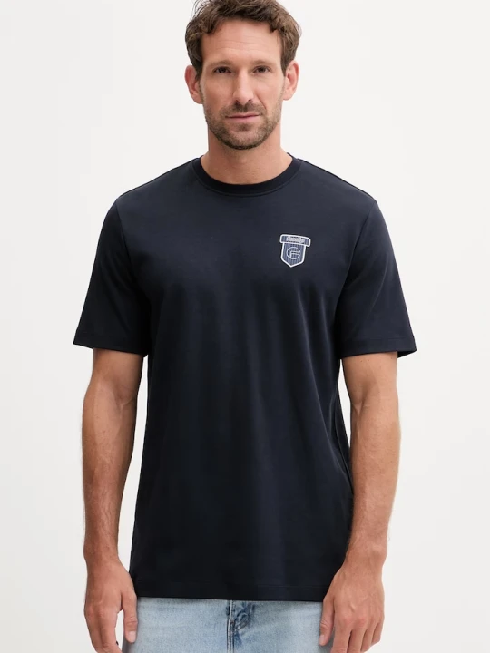 Zdjęcie produktu Fusalp t-shirt męski bawełniany TYLO ANIM granatowy