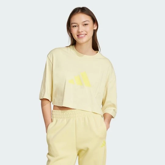 Zdjęcie produktu Future Icons 3 Bar Logo T-Shirt Adidas Powder Yellow