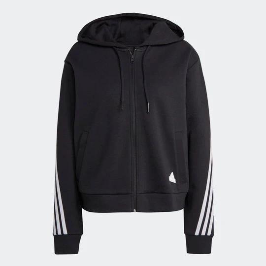Zdjęcie produktu Future Icons 3-Stripes Full-Zip Hoodie Adidas czarny