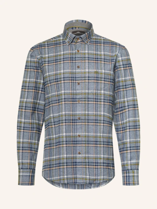 Zdjęcie produktu Fynch-Hatton Koszula Flanelowa O Kroju Regular Fit blau