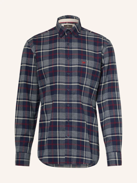 Zdjęcie produktu Fynch-Hatton Koszula Flanelowa O Kroju Regular Fit blau