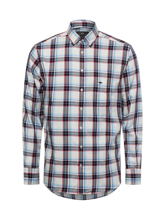 Zdjęcie produktu Fynch-Hatton koszula casual Mężczyźni Regular Fit Bawełna wielokolorowy | niebieski
