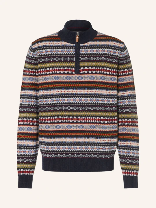 Zdjęcie produktu Fynch-Hatton Sweter Typu Troyer blau
