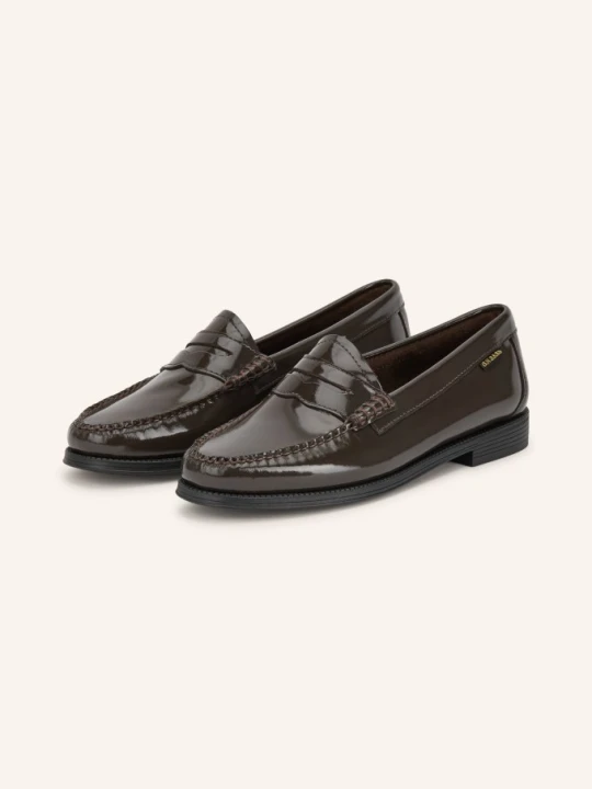 Zdjęcie produktu G.H.Bass Lakierowane Loafersy Easy Weejun braun G.H. Bass CIEMNOBRĄZOWY