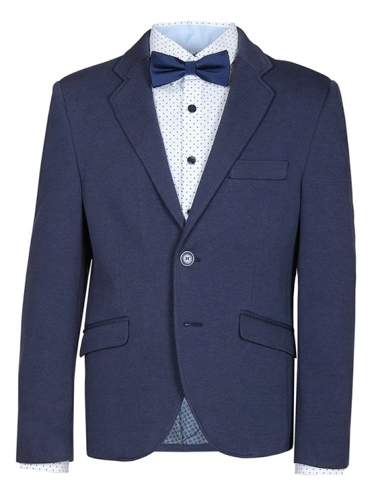Zdjęcie produktu G.O.L.® FINEST COLLECTION Blezer - Regular fit - w kolorze niebieskim rozmiar: 182