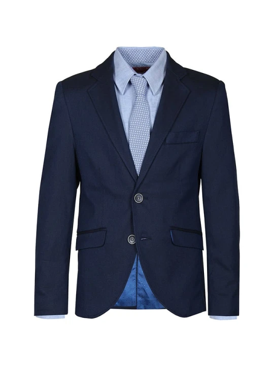 Zdjęcie produktu G.O.L.® FINEST COLLECTION Blezer - Slim fit - w kolorze granatowym rozmiar: 158