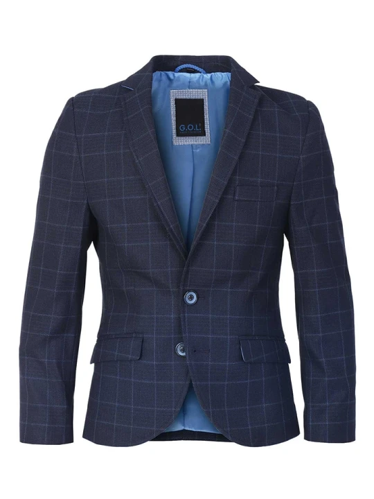 Zdjęcie produktu G.O.L.® FINEST COLLECTION Blezer - Slim fit - w kolorze granatowym rozmiar: 140