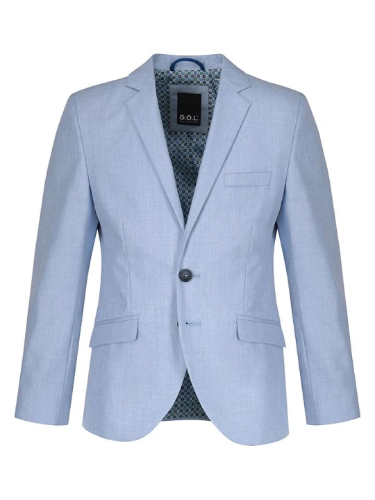 Zdjęcie produktu G.O.L.® FINEST COLLECTION Garnitur - Regular fit - w kolorze błękitnym rozmiar: 170