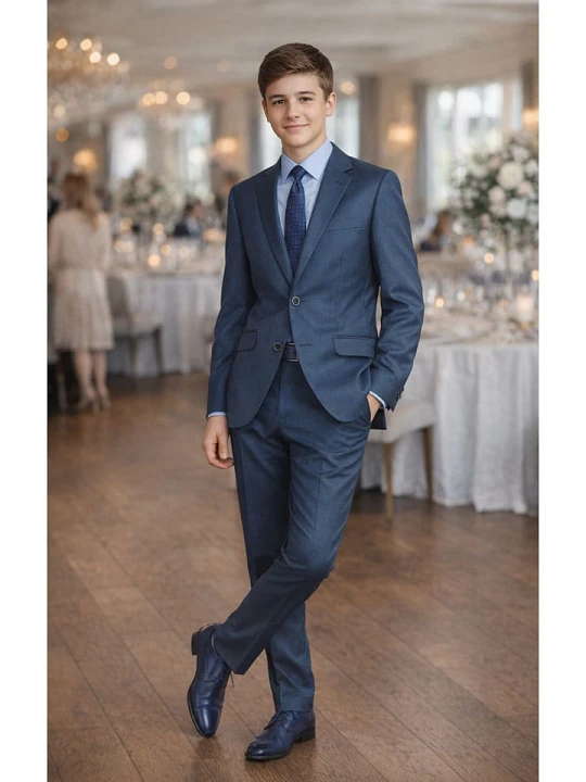 Zdjęcie produktu G.O.L.® FINEST COLLECTION Garnitur - Regular fit - w kolorze granatowym rozmiar: 176