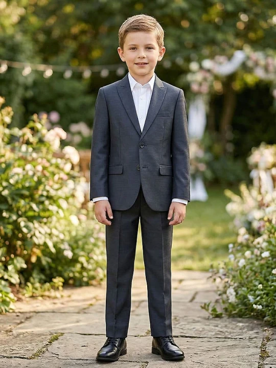 Zdjęcie produktu G.O.L.® FINEST COLLECTION Garnitur - Slim fit - w kolorze antracytowym rozmiar: 188