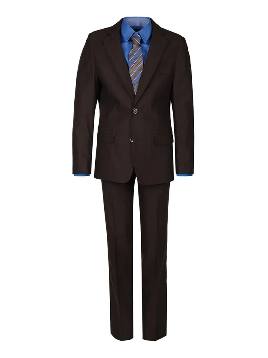 Zdjęcie produktu G.O.L.® FINEST COLLECTION Garnitur - Slim fit - w kolorze brązowym rozmiar: 170
