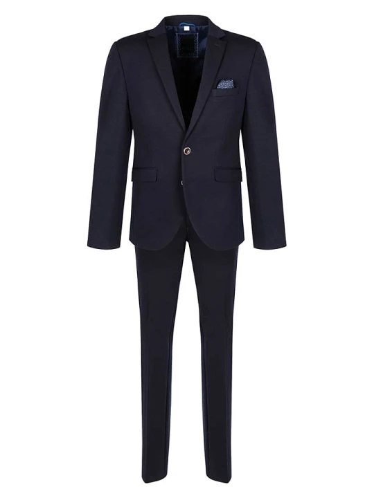 Zdjęcie produktu G.O.L.® FINEST COLLECTION Garnitur - Slim fit - w kolorze granatowym rozmiar: 164
