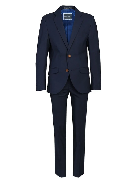 Zdjęcie produktu G.O.L.® FINEST COLLECTION Garnitur - Slim fit - w kolorze granatowym rozmiar: 158