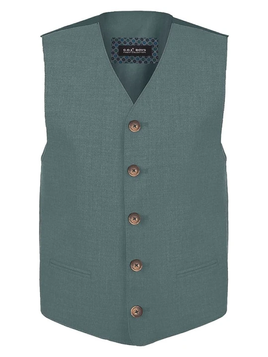 Zdjęcie produktu G.O.L.® FINEST COLLECTION Kamizelka - Regular fit - w kolorze zielonym rozmiar: 128