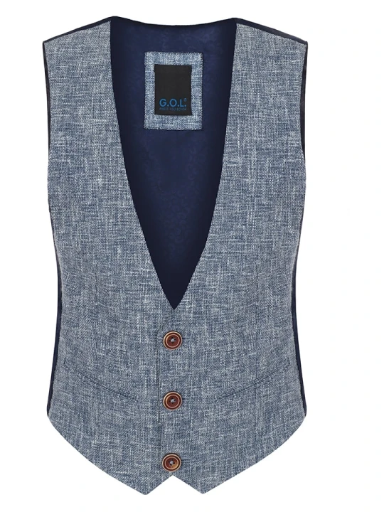 Zdjęcie produktu G.O.L.® FINEST COLLECTION Kamizelka w kolorze niebieskim rozmiar: 140