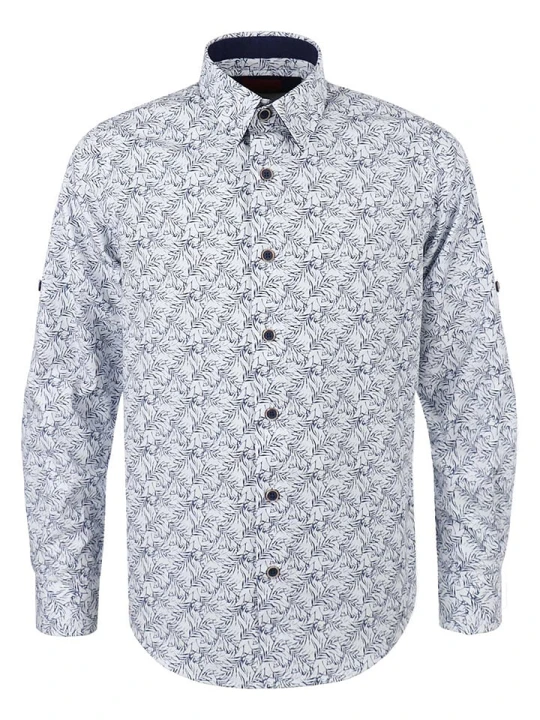 Zdjęcie produktu G.O.L.® FINEST COLLECTION Koszula - Slim fit - w kolorze biało-niebieskim rozmiar: 134